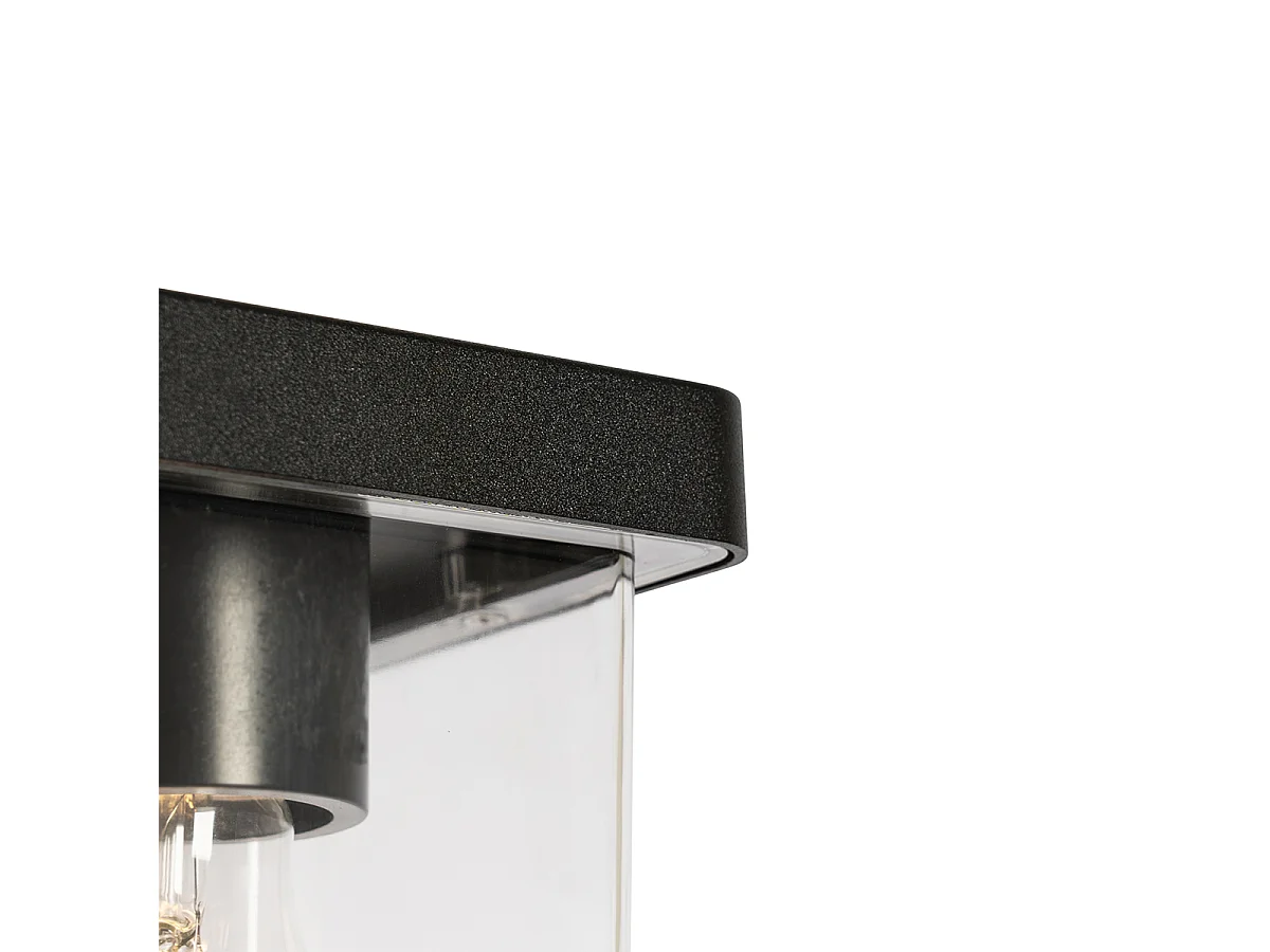 Applique d'extérieur moderne noire IP54 - Chimay