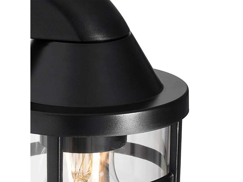 Applique d'extérieur moderne noire IP54 - Joeri