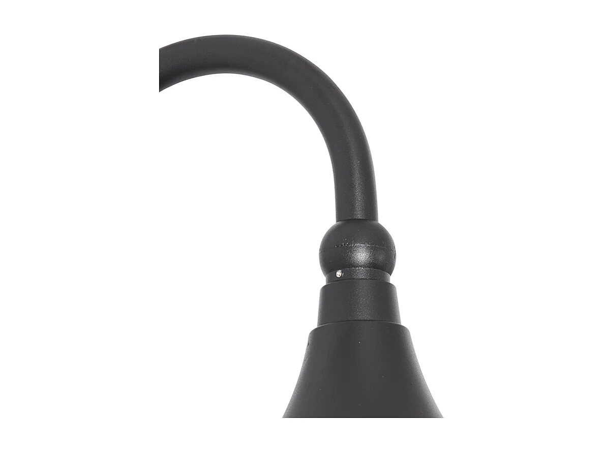 Applique d'extérieur classique noire IP44 - Daphne