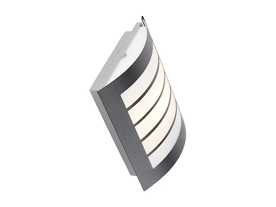 Applique murale extérieure moderne noire IP44 - Miro