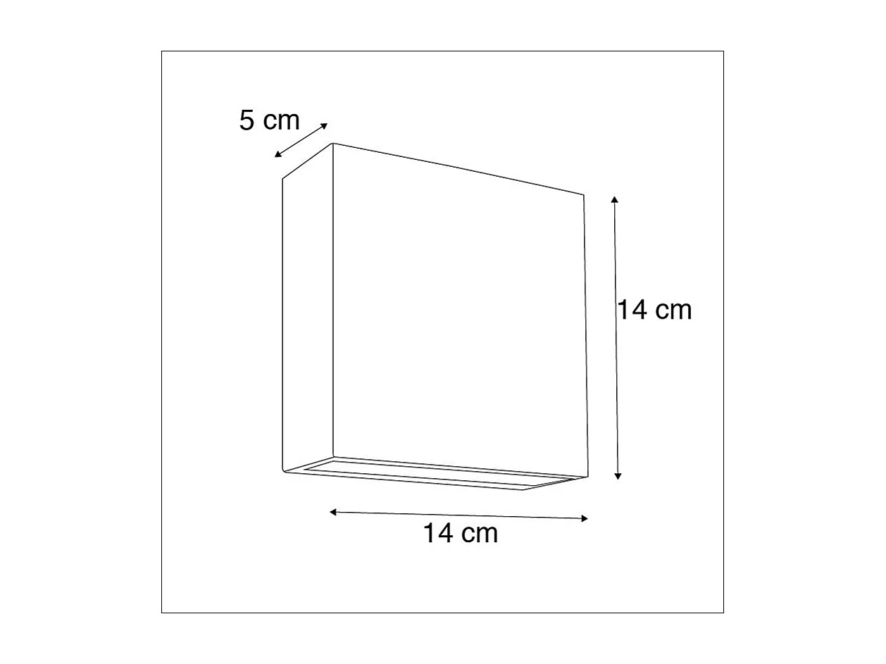 Applique d'extérieur gris foncé IP54 avec LED - Otan Outdoor 6