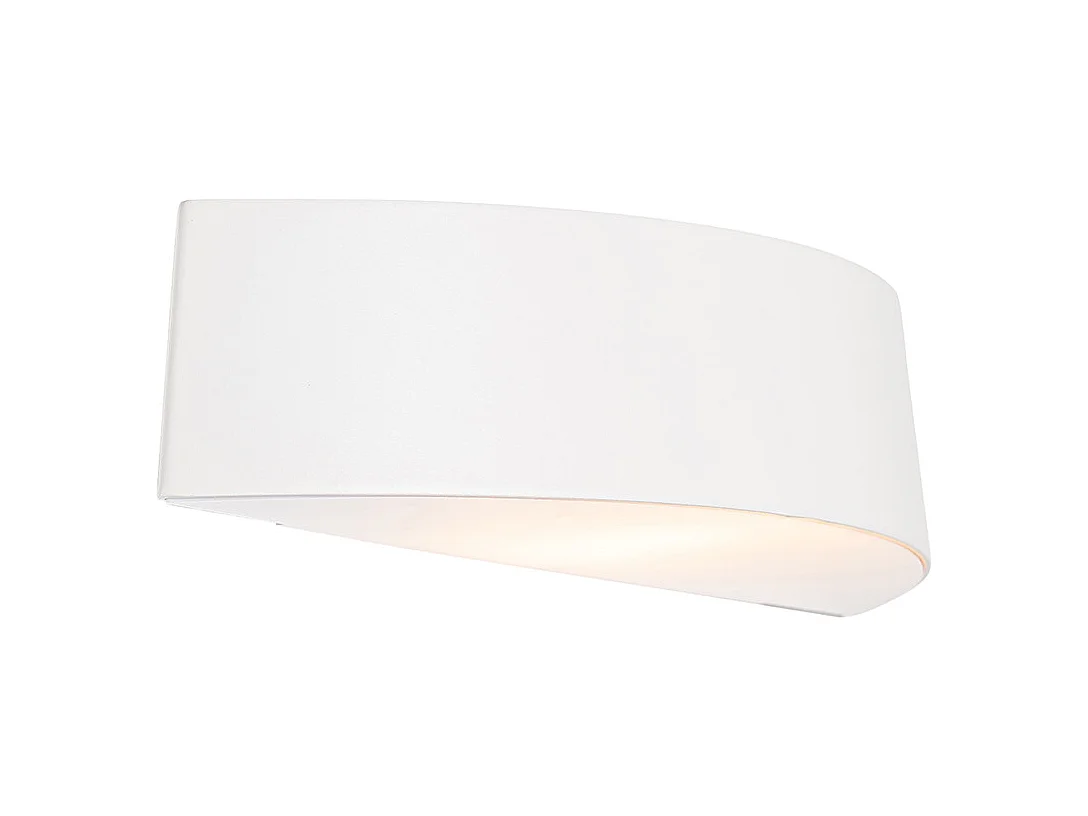 Applique murale extérieure moderne blanche IP44 - Caz