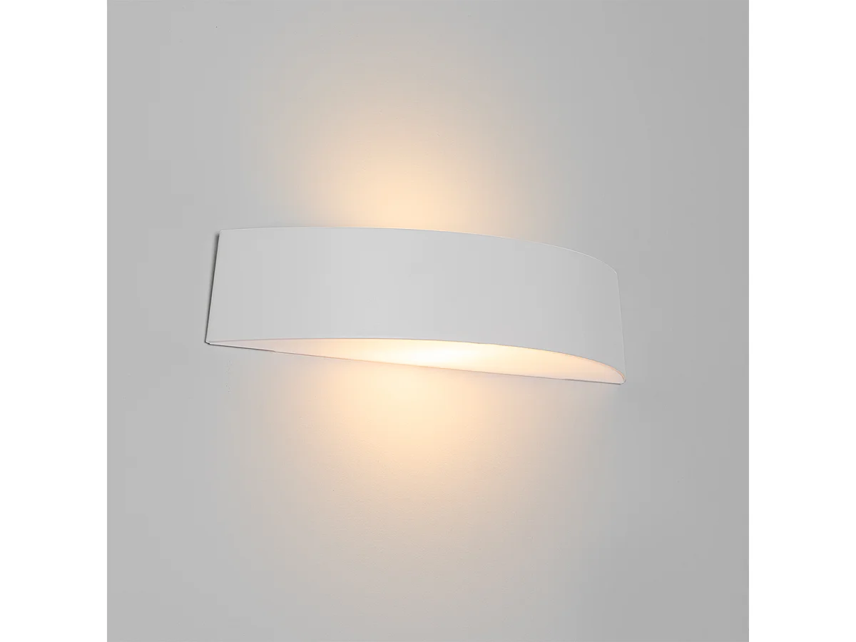 Applique murale extérieure moderne blanche IP44 - Caz