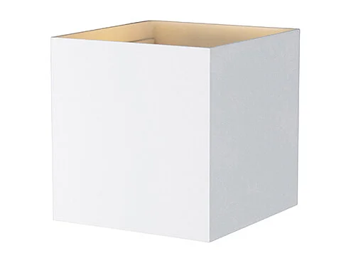 Applique murale d'extérieur blanche avec LED 2 lumières IP54 - Edwin