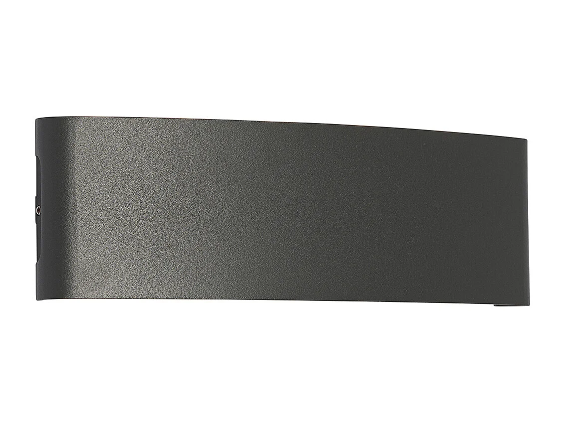 Applique d'extérieur gris foncé avec LED 10 lumières IP54 - Silly
