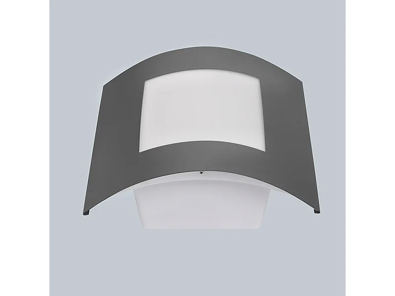Applique murale extérieure anthracite IP44 - Emmerald 1
