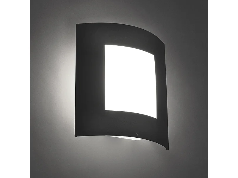 Applique murale extérieure anthracite IP44 - Emmerald 1
