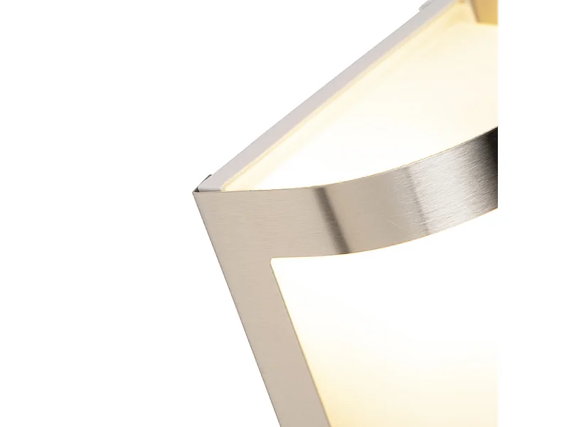 Applique d'extérieur moderne en acier inoxydable IP44 - Mira