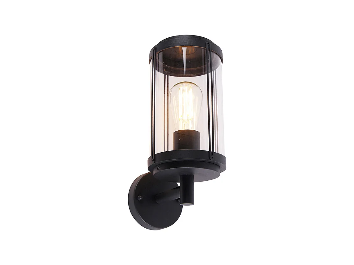 Applique d'extérieur design noire IP44 - Schiedam