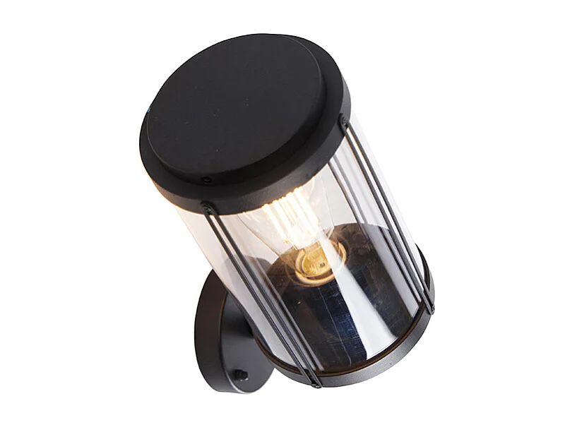 Applique d'extérieur design noire IP44 - Schiedam