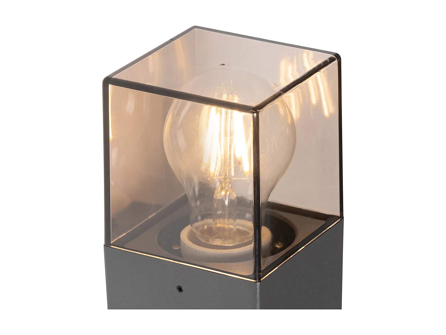 Applique murale d'extérieur gris foncé avec détecteur de mouvement IP44 - Danemark