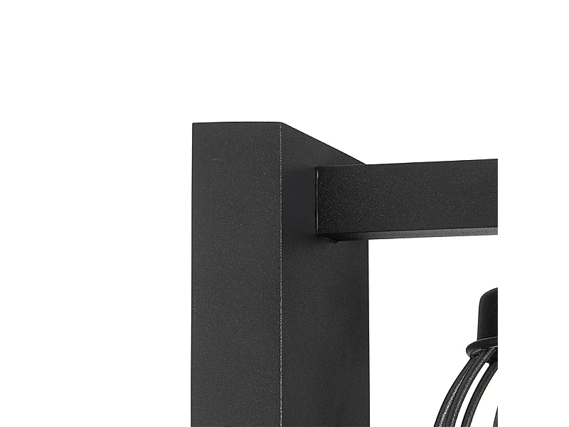 Applique d'extérieur moderne noire IP44 - Luc