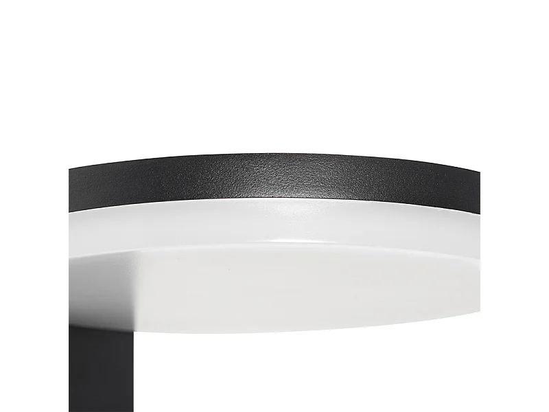 Applique d'extérieur moderne noire avec LED IP54 - Esmee