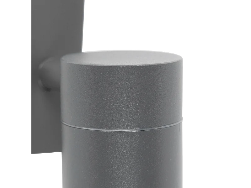 Applique murale extérieure anthracite IP44 - Solo