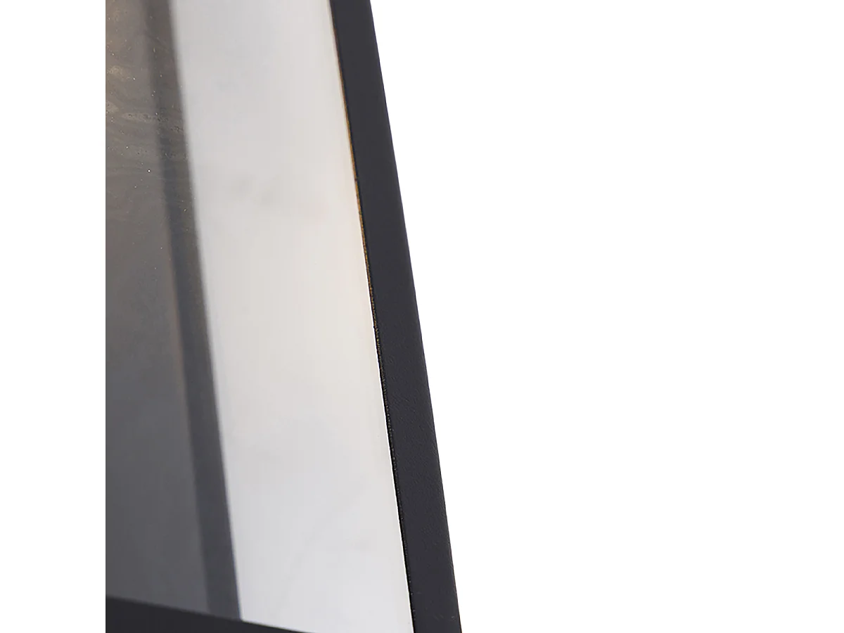 Set de 2 appliques d'extérieur noir IP44 avec verre - Rotterdam