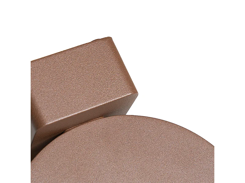 Applique d'extérieur moderne brun rouille avec LED IP54 - Esmee