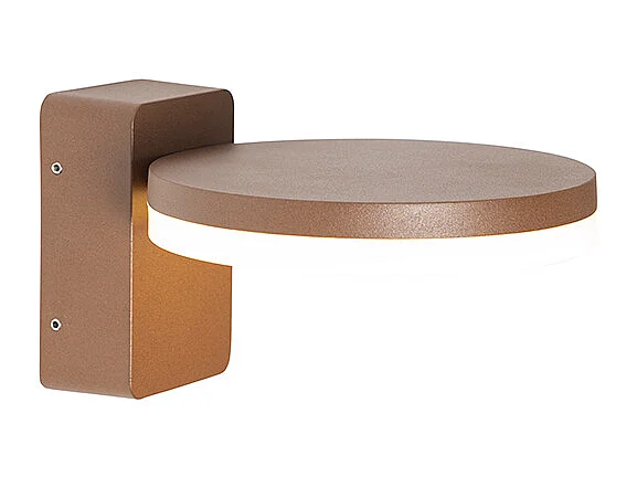 Applique murale d'extérieur moderne brun rouille avec LED IP54 - Esmee