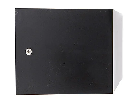 Applique murale moderne noire avec effet lumineux IP54 - Houks