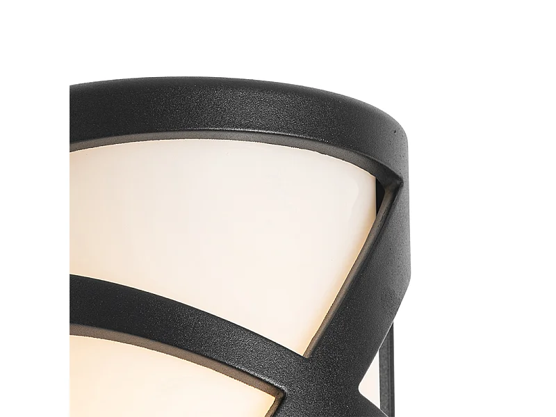 Applique d'extérieur moderne noire IP44 - Suzie