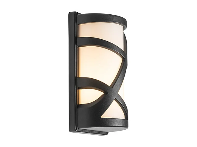 Applique d'extérieur moderne noire IP44 - Suzie