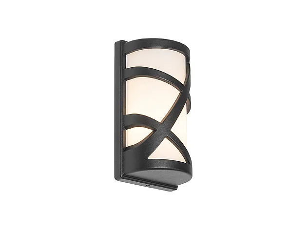 Applique d'extérieur moderne noire IP44 - Suzie