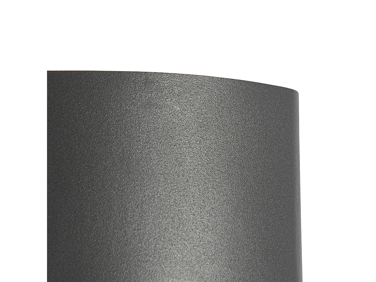 Applique d'extérieur gris foncé avec LED 4 lumières IP54 - Silly