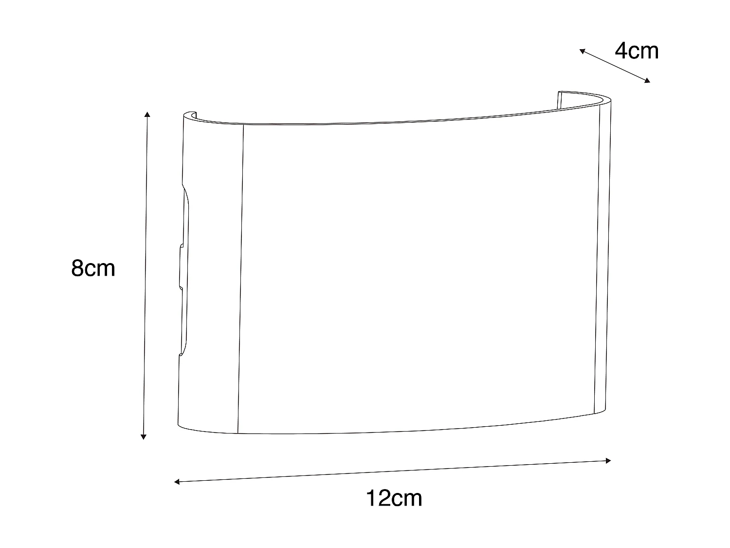 Applique d'extérieur gris foncé avec LED 4 lumières IP54 - Silly