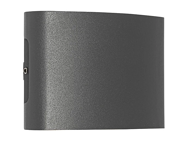 Applique d'extérieur gris foncé avec LED 4 lumières IP54 - Silly