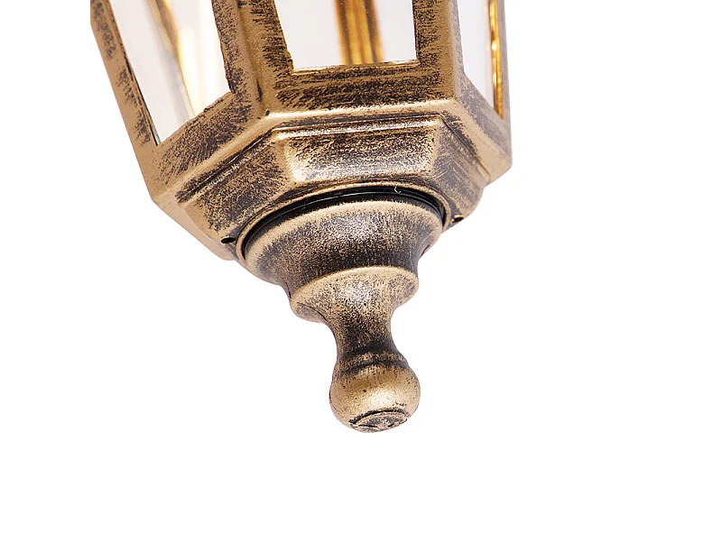 Applique d'extérieur antique dorée IP44 - NEW HAVEN