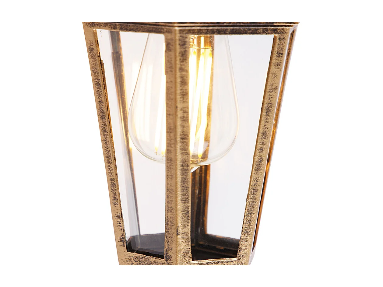 Applique d'extérieur antique dorée IP44 - NEW HAVEN