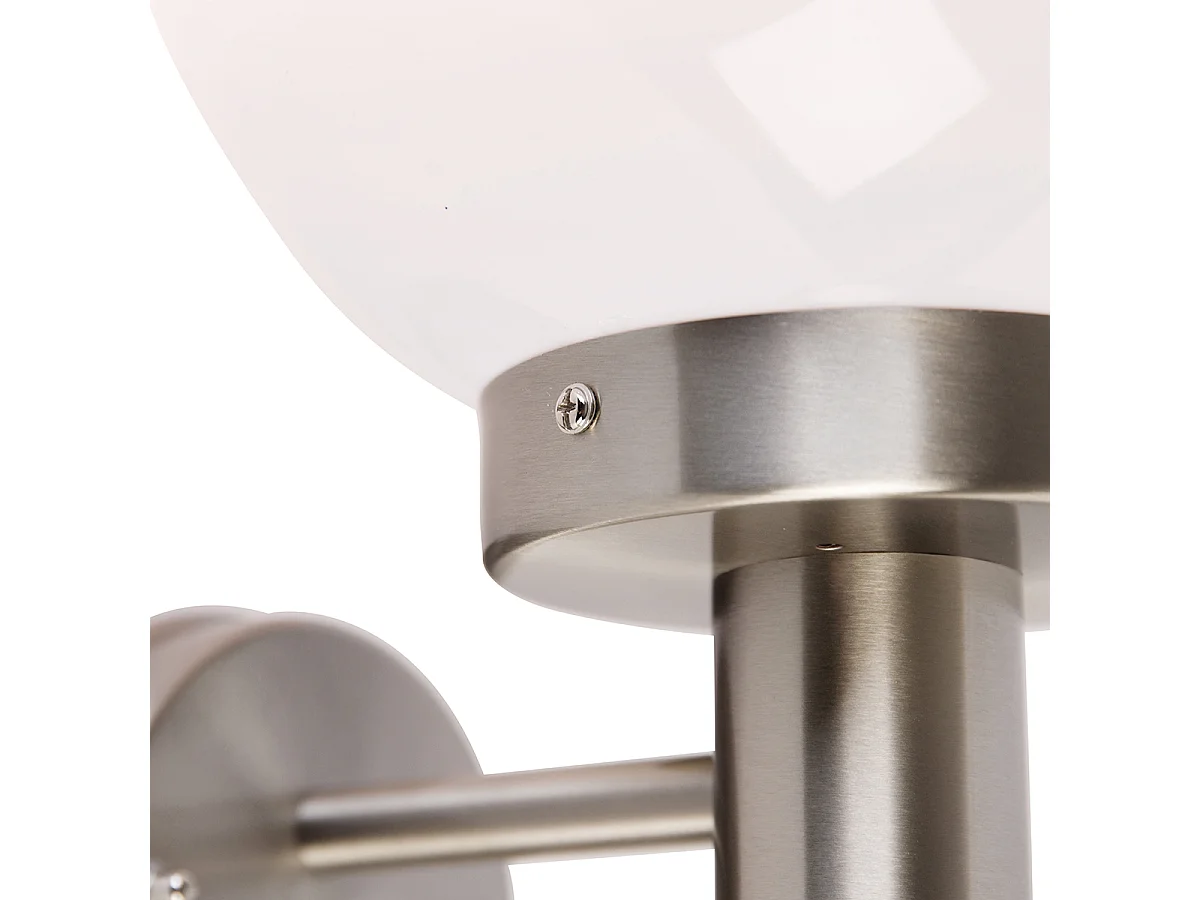 Applique murale d'extérieur moderne en acier inoxydable IP44 - Sfera