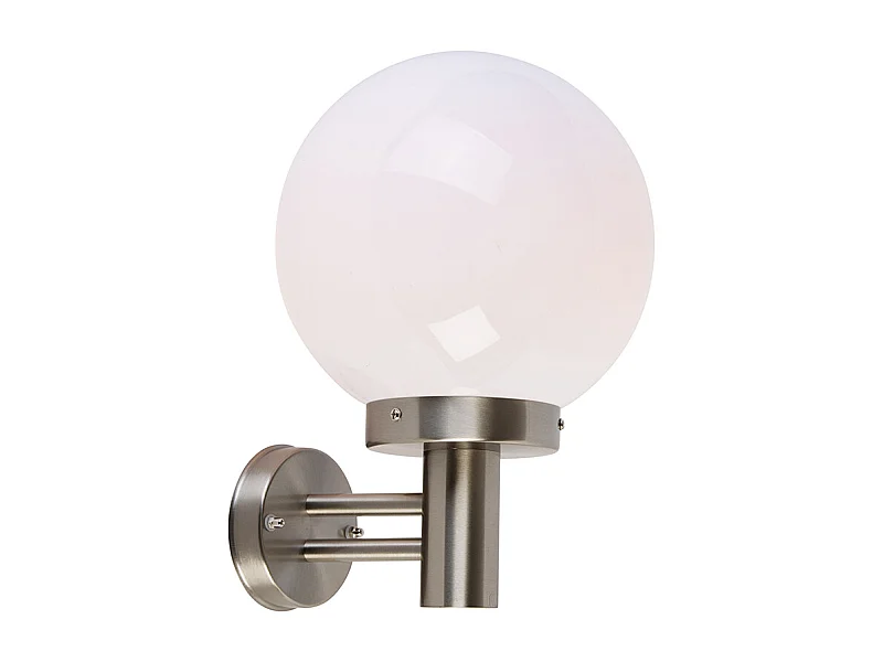 Applique murale d'extérieur moderne en acier inoxydable IP44 - Sfera