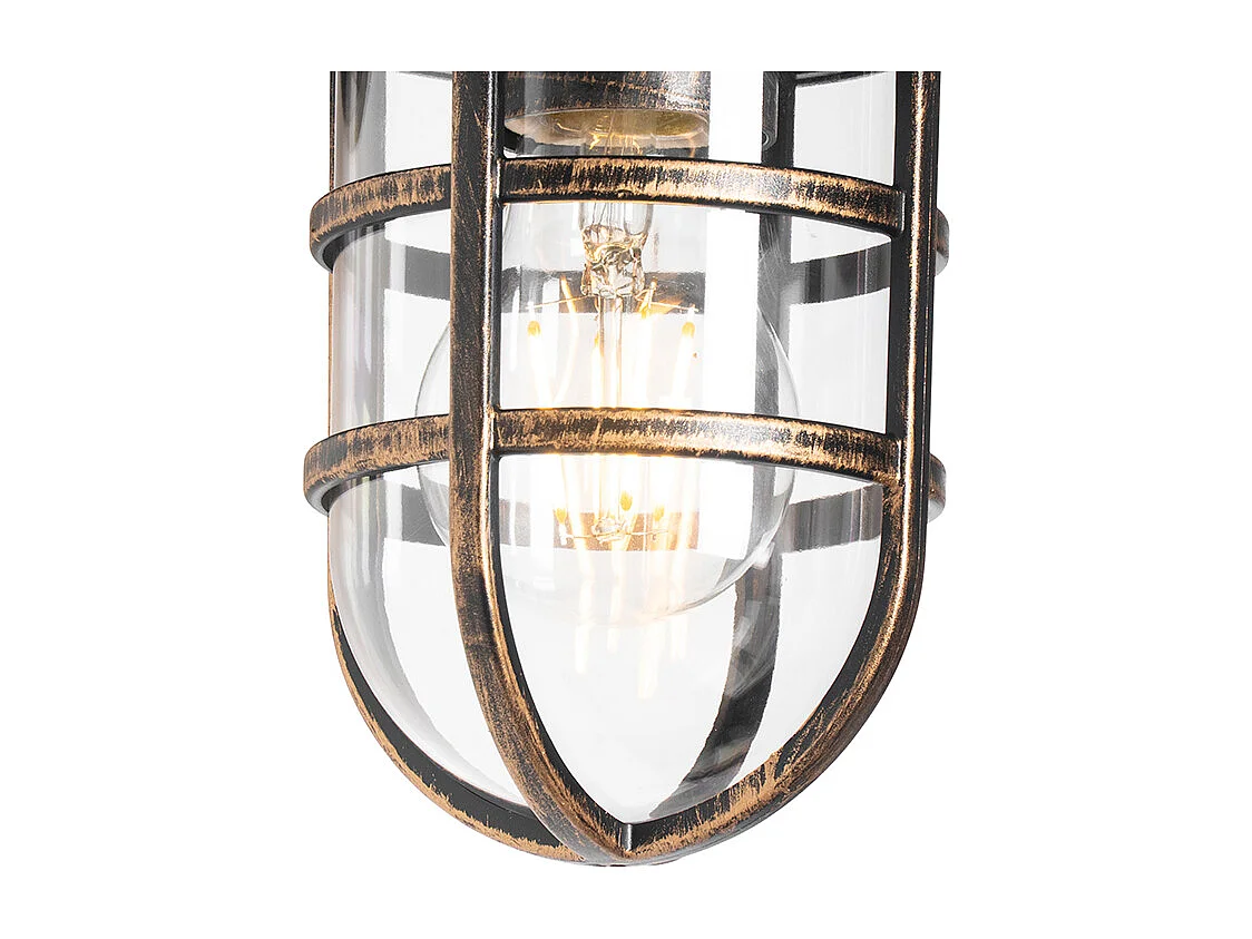 Applique d'extérieur vintage laiton IP54 - Joeri