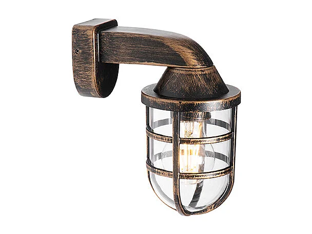 Applique d'extérieur vintage laiton IP54 - Joeri