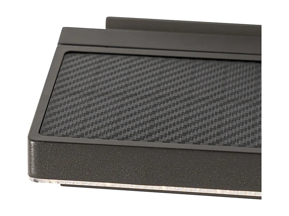 Applique d'extérieur gris foncé avec LED et solaire - Sunnie