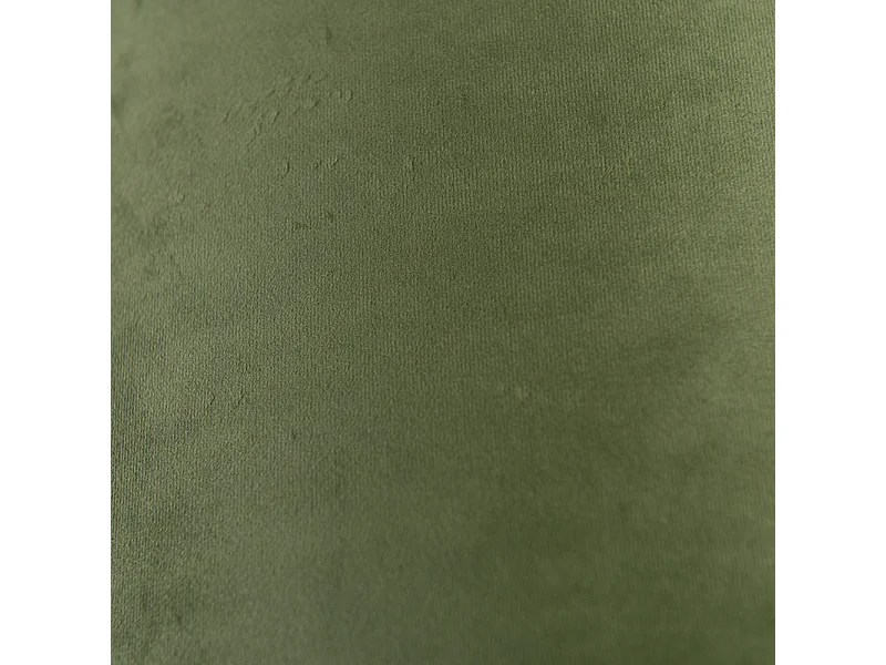 Abat-jour en velours vert 40/40/40 avec intérieur doré