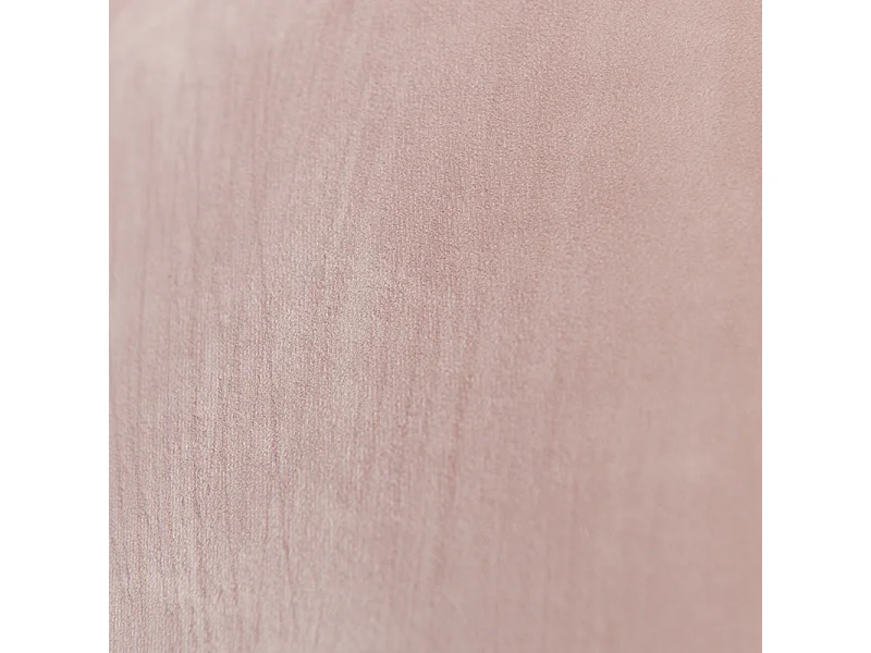 Abat-jour en velours rose 35/35/20 avec intérieur doré