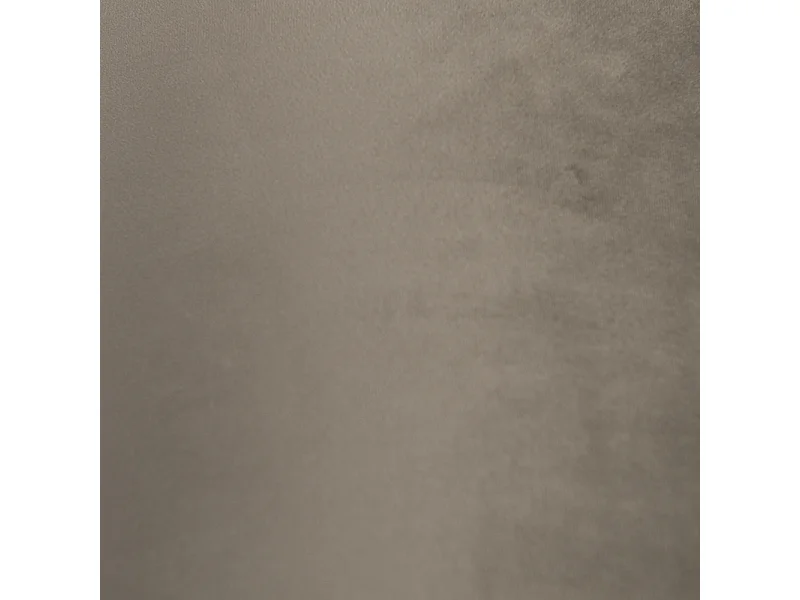 Abat-jour en velours taupe 40/40/40 avec intérieur doré