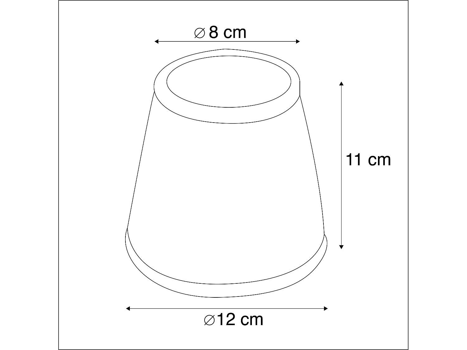 Abat-jour plissé crème 12/8/11