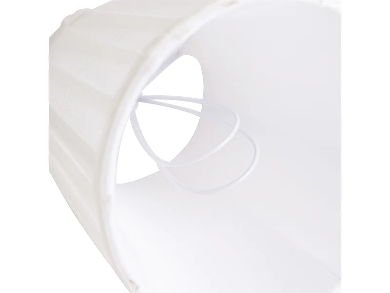 Abat-jour plissé crème 12/8/11