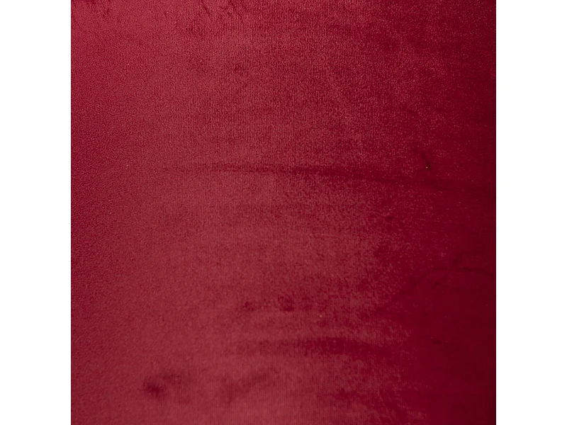 Abat-jour en velours rouge 50/50/25 avec intérieur doré