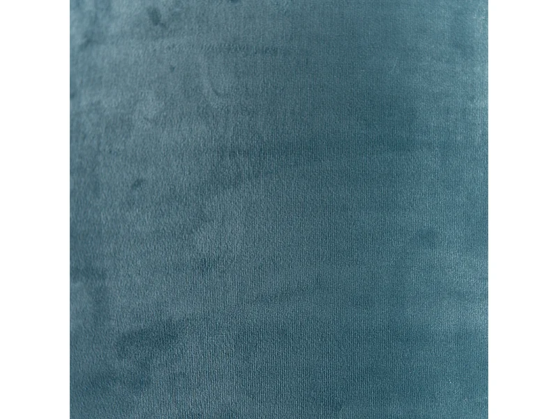 Abat-jour velours bleu 50/50/25 avec intérieur doré