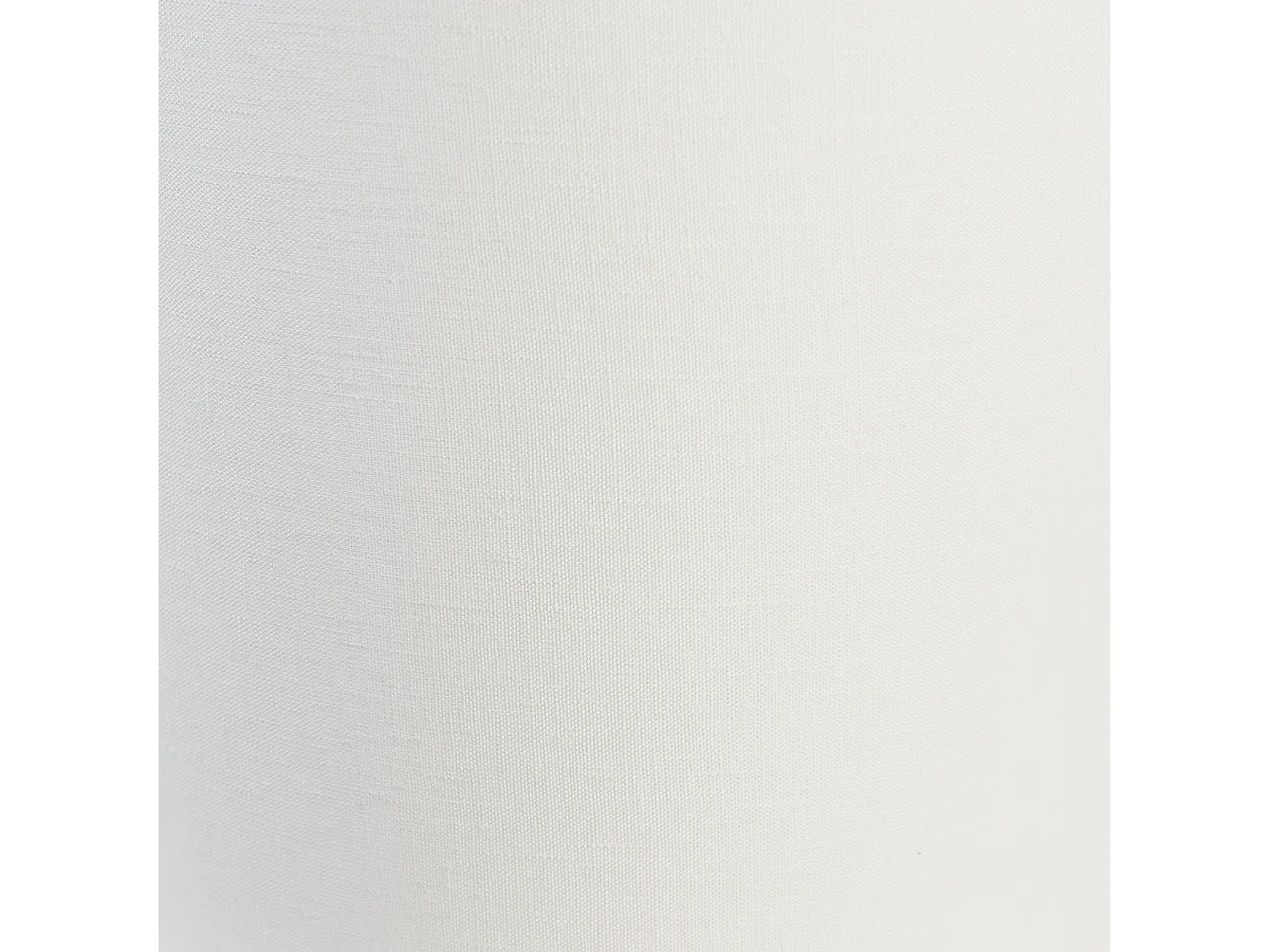 Abat-jour en tissu blanc | 40/40/40