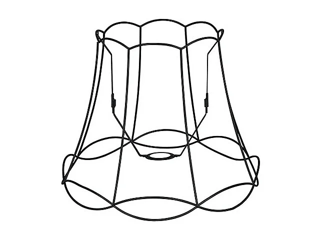 Abat-jour en métal noir 40/31 - Granny Frame