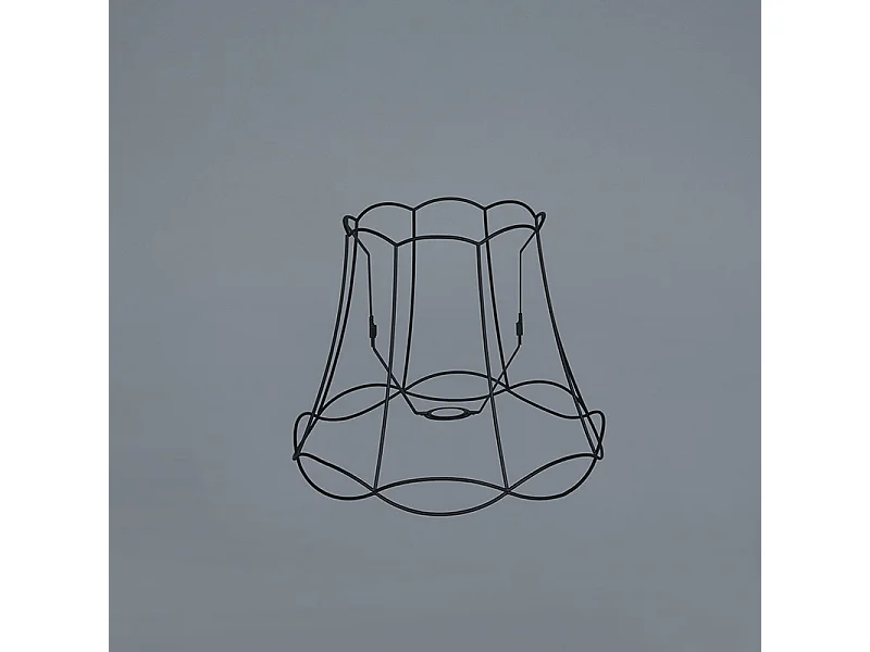 Abat-jour en métal noir 40/31 - Granny Frame