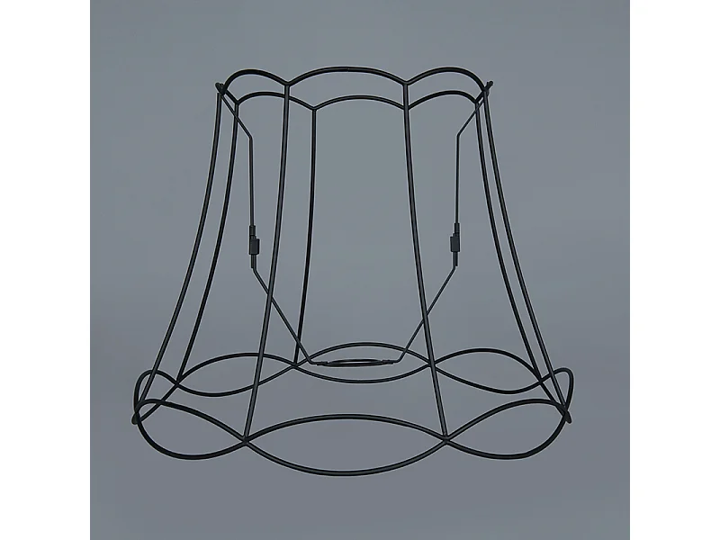 Abat-jour en métal noir 40/31 - Granny Frame