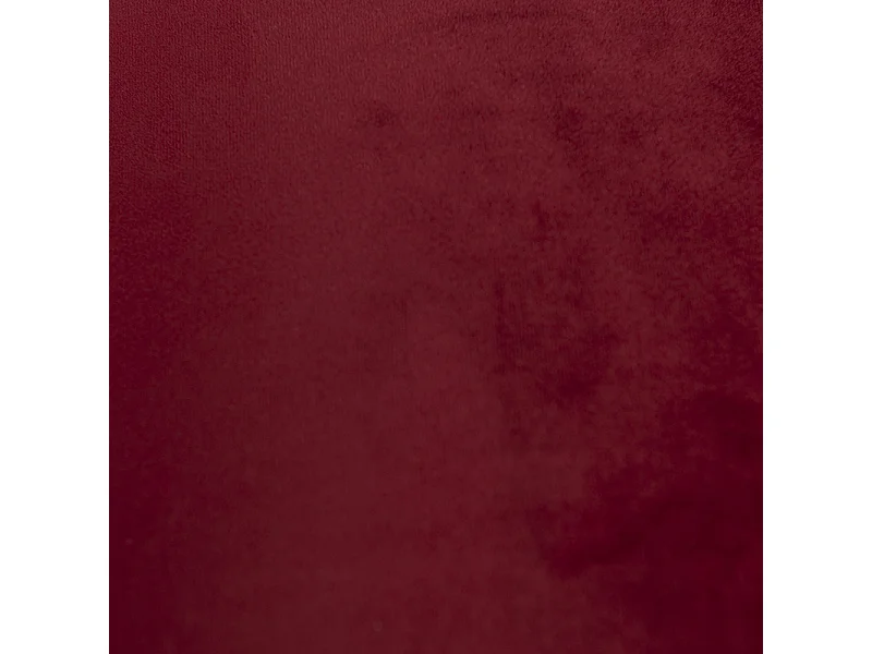 Abat-jour en velours rouge 40/40/40 avec intérieur doré