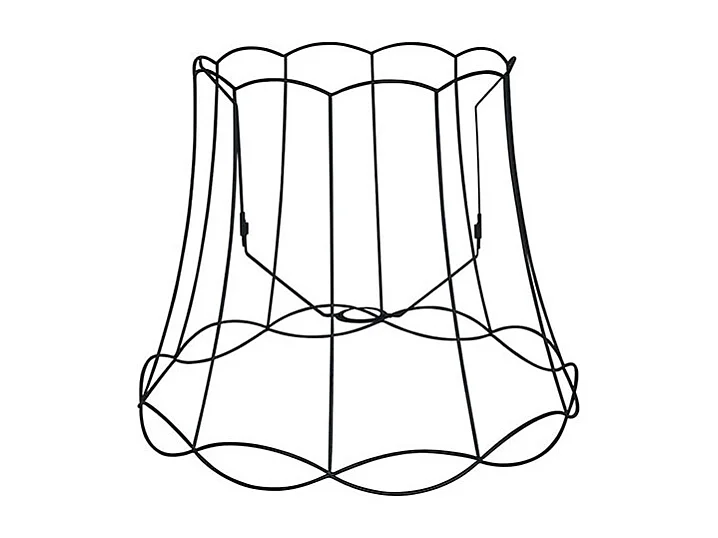 Abat-jour en métal noir 50/40 - Granny Frame