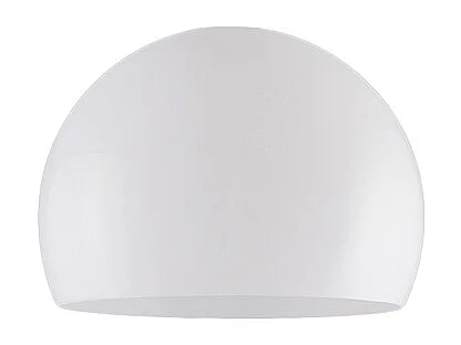 Abat-jour rond 30/22 opale blanc - Globe