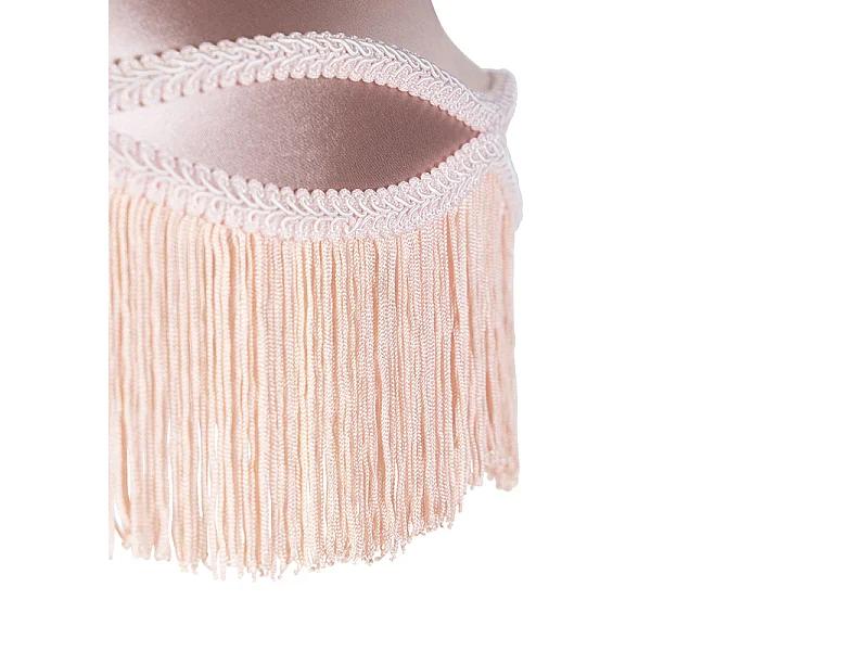 Abat-jour en soie rose 45 cm - Granny